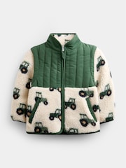 Jojo Maman Bébé Reißverschluss-Off-Ärmel 2-in-1 Fleece - Bild 3 von 7