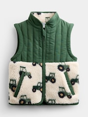 Jojo Maman Bébé Reißverschluss-Off-Ärmel 2-in-1 Fleece - Bild 5 von 7