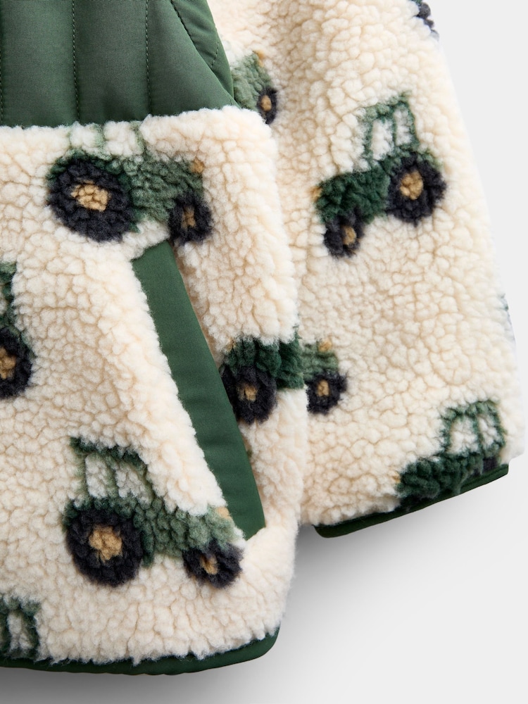 Jojo Maman Bébé Reißverschluss-Off-Ärmel 2-in-1 Fleece - Bild 7 von 7