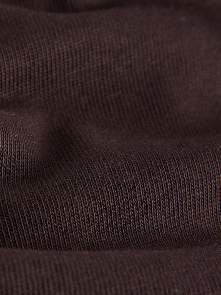 The Set 2 Pack Heavyweight Skirt and T-Shirt Co-Ord Set Chocolate Brown - Image 11 of 11 The Set 2 Pack Heavyweight Skirt and T-Shirt Co-Ord Set Chocolate Brown - Image 11 of 11