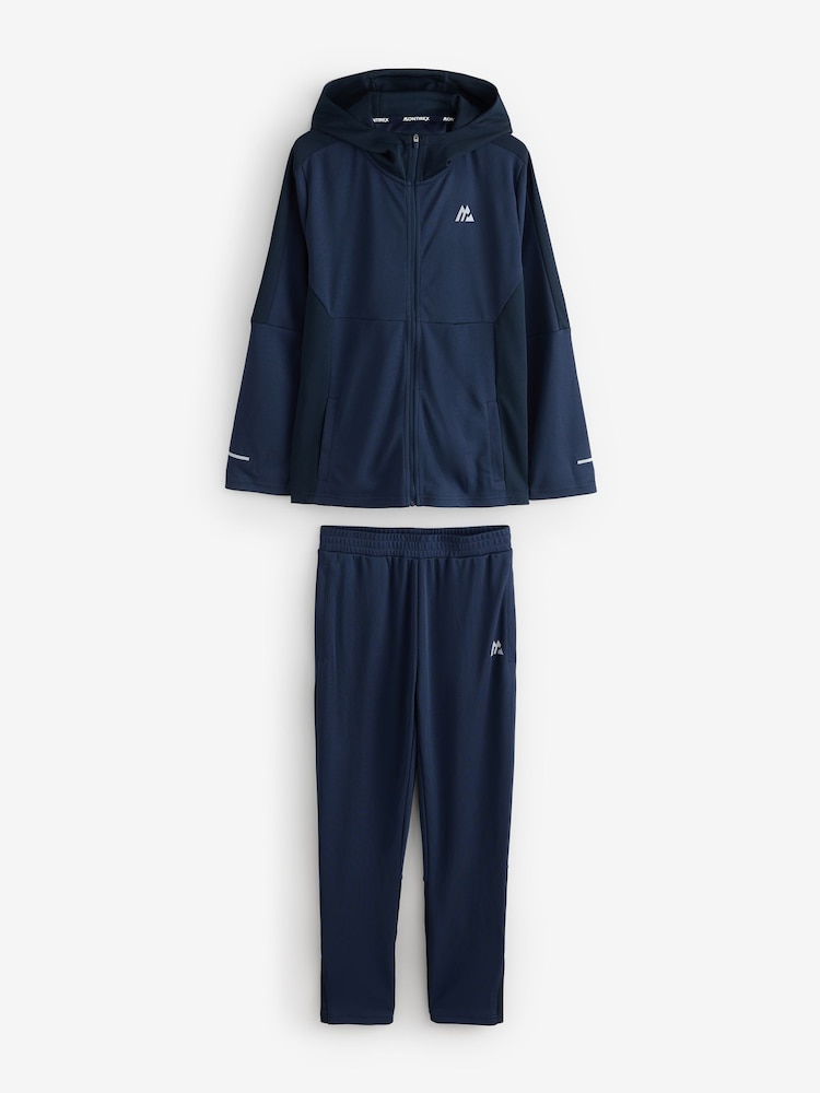 Montirex Navy Junior Pace 2.0 Tracksuit Set - Image 2 of 5