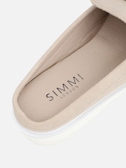 Simmi London White Hattie Tassel Loafers - Image 3 of 4