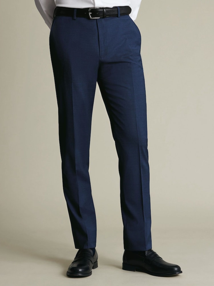 Charles Tyrwhitt Navy Italian Suit Trouser - Image 1 of 4 Charles Tyrwhitt Navy Italian Suit Trouser - Image 1 of 4