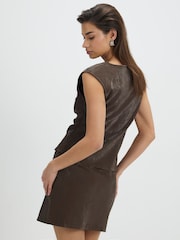 River Island Faux Leather Mini Skirt - Slika 3 od 4