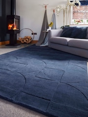 Origin Rugs Infinity Penny Rug - Image 1 of 5