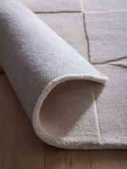 Origin Rugs Cream Penny Rug - Image 5 of 6