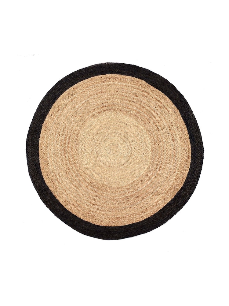 Origin Rugs Black Jute Border Rug - Image 2 of 3 Origin Rugs Black Jute Border Rug - Image 2 of 3