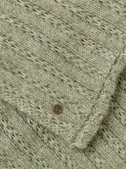 FatFace Green Pointelle Snood - Image 3 of 3