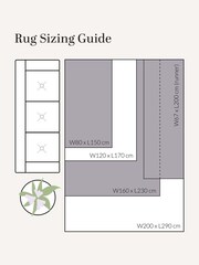 Origin Rugs Blue Piper Wool Rug - Image 3 of 4