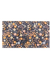 Artsy Mats Purple Flower Pattern Doormat - Image 3 of 4