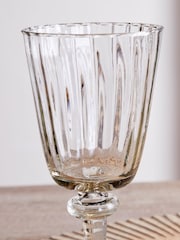 Nkuku Set of 4 Clear Minati Wine Glasses - Image 2 of 3