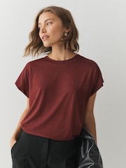 Pink Cap Sleeve TENCEL™ Modal Blend T-Shirts 5 Pack - Image 2 of 12
