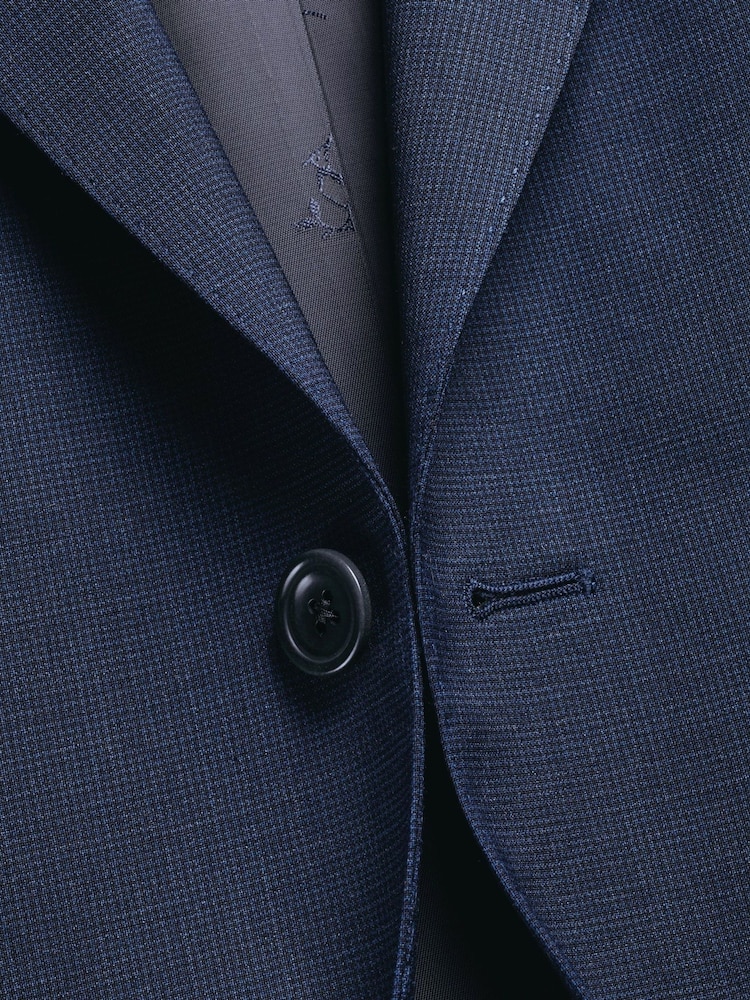 Charles Tyrwhitt Blue Italian Suit Jacket - Image 4 of 4