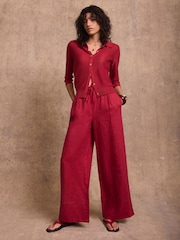 Mint Velvet Red Knit Top - Image 4 of 8