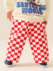 Red Pull On Wide Trousers (3mths-7yrs) - Image 2 of 8