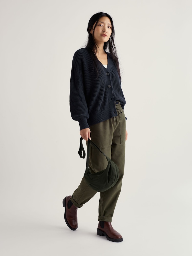 Seasalt Cornwall Blue Winding Creek Cardigan - Image 1 of 5 Seasalt Cornwall Blue Winding Creek Cardigan - Image 1 of 5