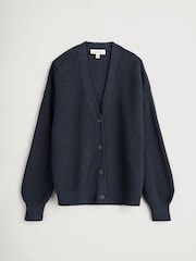 Seasalt Cornwall Blue Winding Creek Cardigan - Image 4 of 5