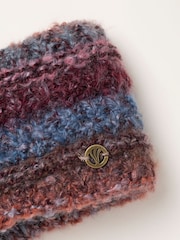 FatFace Teal Blue Spacedye Headband - Image 4 of 5