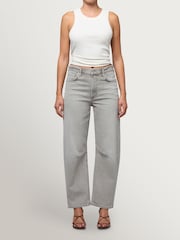 Citizens of Humanity Grey Miro Relaxed Barrel Leg Jeans - Image 1 of 4