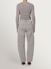 Citizens of Humanity Grey Miro Relaxed Barrel Leg Jeans - Image 2 of 4