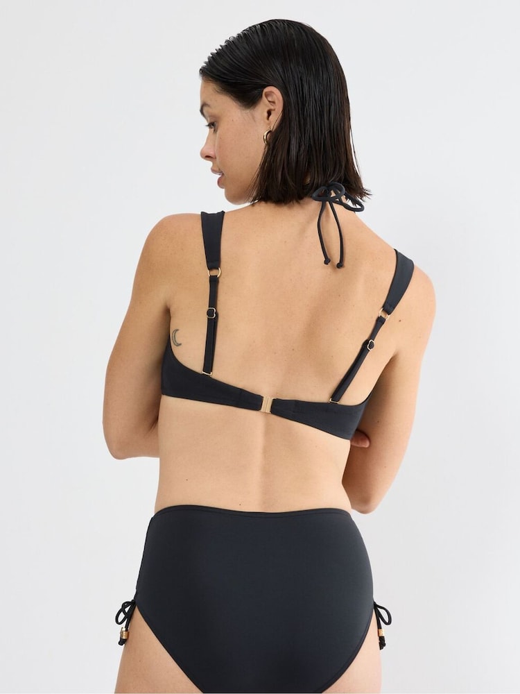 Triumph Black Summer Twist  Padded Bandeau Bikini - Image 2 of 4