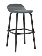 Suncast 2 Pack Grey  Black Outdoor Bar Stool Set - Image 4 of 4