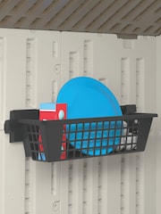 Suncast 2 Pack Black Basket Storage Set - Image 2 of 5