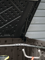 Suncast Stone Grey Stow-Away Large Garden Store With Assembly - Image 5 of 6