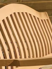 Rowlinson Natural Hemsway 2 Seat Garden Bench - Image 4 of 6