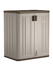 Suncast Platinum Matallic Haven Base Garden Storage Cabinet - Image 5 of 5