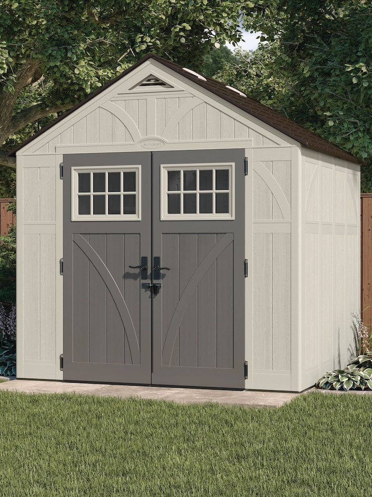 Suncast Vanilla Tremont Garden Shed - Image 1 of 6 Suncast Vanilla Tremont Garden Shed - Image 1 of 6