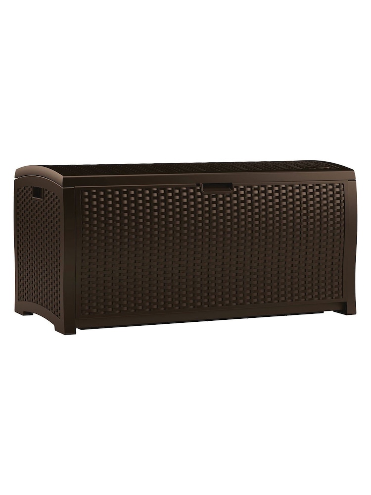 Suncast Java Brown Missouri 375L Garden Storage Box - Image 5 of 5