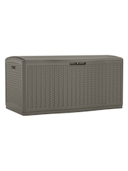 Suncast Stone Grey Minnesota 469L Garden Storage Box - Image 3 of 3