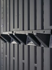 Suncast 2 Pack Black Triple Hook Long Handle Tool Hanger Set - Image 1 of 6