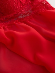 Red Lace Babydoll Shapewear - Image 6 of 7
