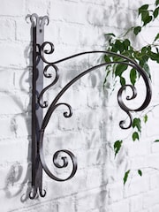 Dibor Brown Antique Curved Wall Bracket - Image 3 of 5