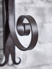 Dibor Brown Antique Curved Wall Bracket - Image 4 of 5