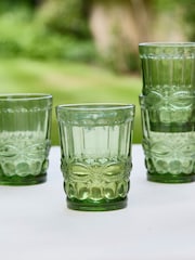 Dibor Set of 6 Green Tumblers - Image 4 of 4