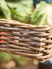 Dibor Brown Large Basket with Handle - Image 5 of 5
