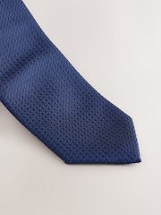 Navy Tie Pocket Square Set - Image 2 of 4