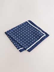 Navy Tie Pocket Square Set - Image 4 of 4