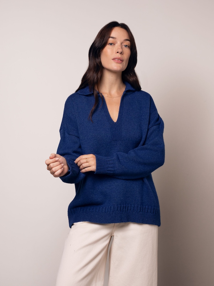 Celtic & Co. Cotton Blend Smock Jumper - Imaginea 1 din 9