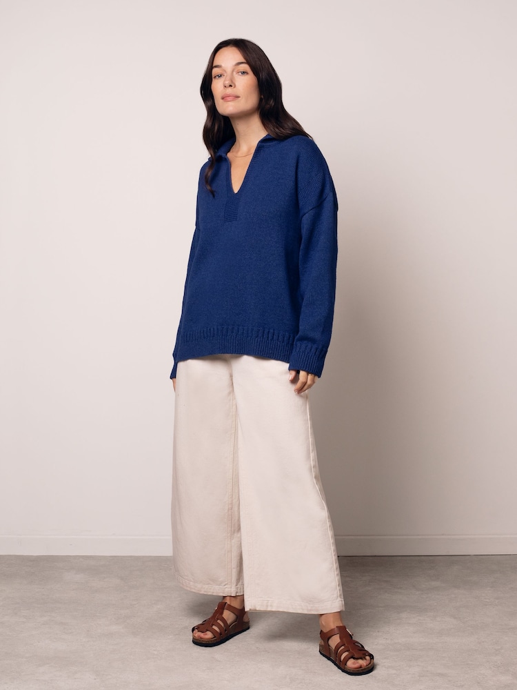 Celtic & Co. Cotton Blend Smock Jumper - Imaginea 2 din 9