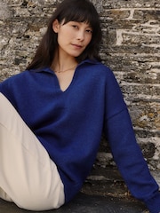 Celtic & Co. Cotton Blend Smock Jumper - Imaginea 5 din 9