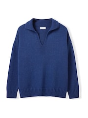 Celtic & Co. Cotton Blend Smock Jumper - Imaginea 6 din 9