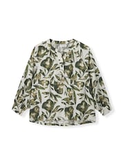 Celtic & Co. ギャザー入り ウーブン ブラウス - 画像 6 / 6