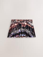 Brown/Blue Animal Swim Skirt Bikini Bottoms - Image 5 of 7