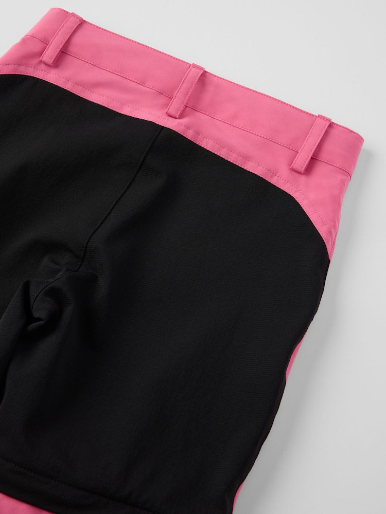 Polarn O. Pyret Pink Zip-off Trousers - Image 3 of 3