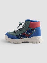 JoJo Maman Bébé Green Camo Hiking Boots - Image 4 of 4