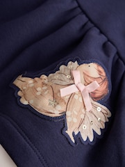 Navy Fairy Long Sleeve Sweat Dress (3mths-7yrs) - Image 8 of 9